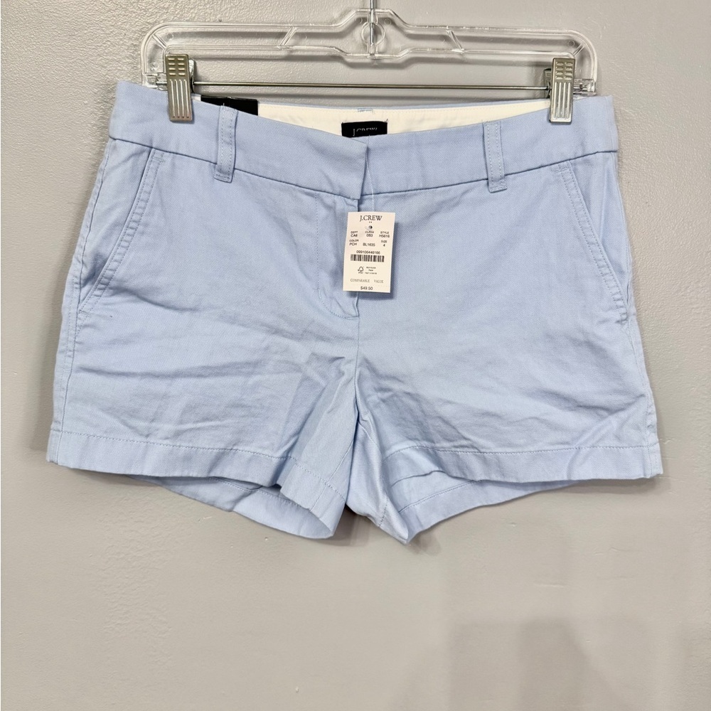 #10) J. Crew Women's Sky Blue Bermudas